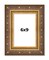 6x9 Museum Gold Picture Frame - UV Acrylic, Foam Board Backing, Hanging Hardware